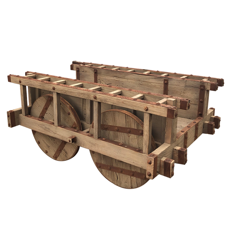 老式太平车农村老物件,太平车老物件多少钱