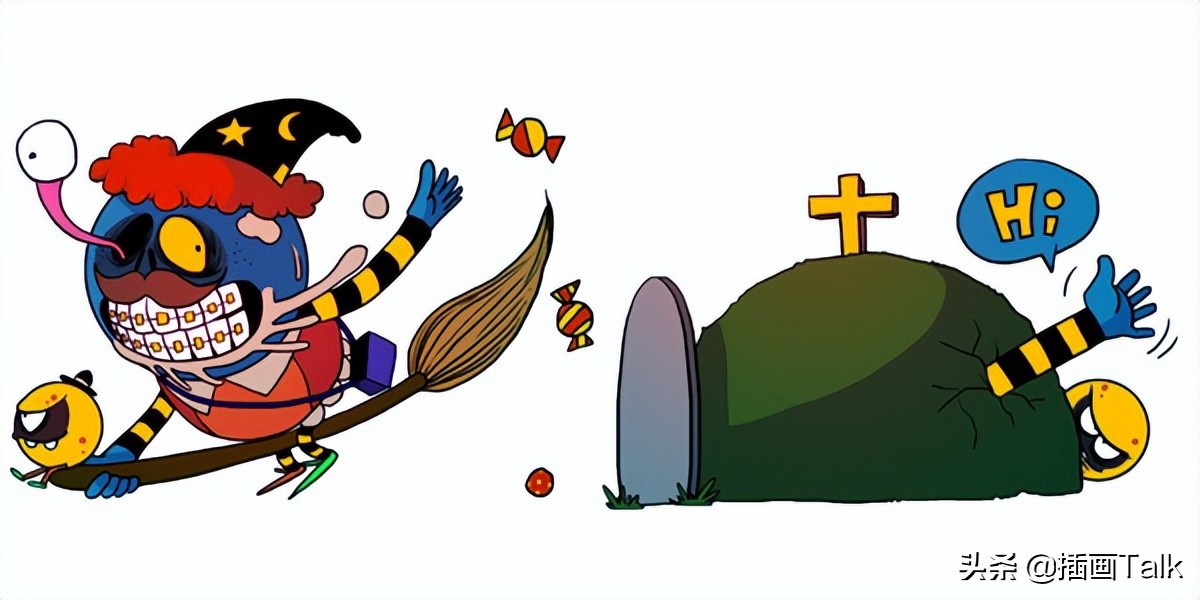 韩国插画师daehyunkim插画作品,韩国插画师siki作品