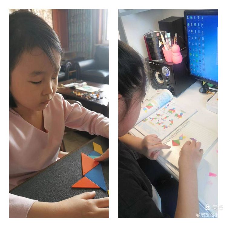 小手拉大手，居家防疫比比看活动（二十四）——百变七巧板