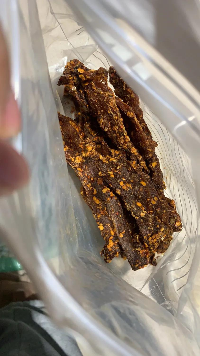 空气炸锅版炸猪肉干,用空气炸锅做干猪肉的做法