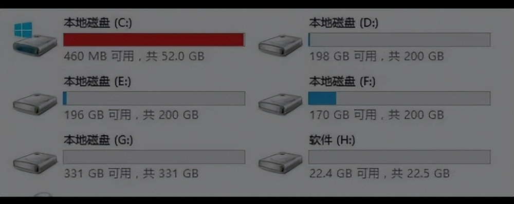 电脑c盘亮红灯了怎么办,c盘红了怎么解决