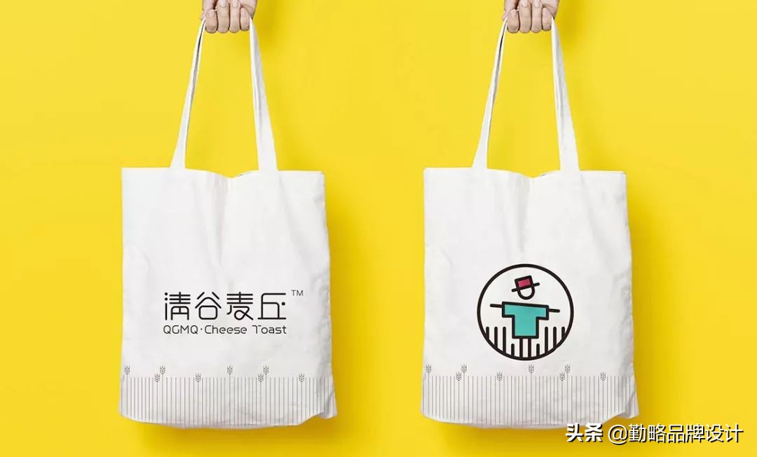 豫粮集团|清谷麦丘岩烧乳酪品牌包装设计