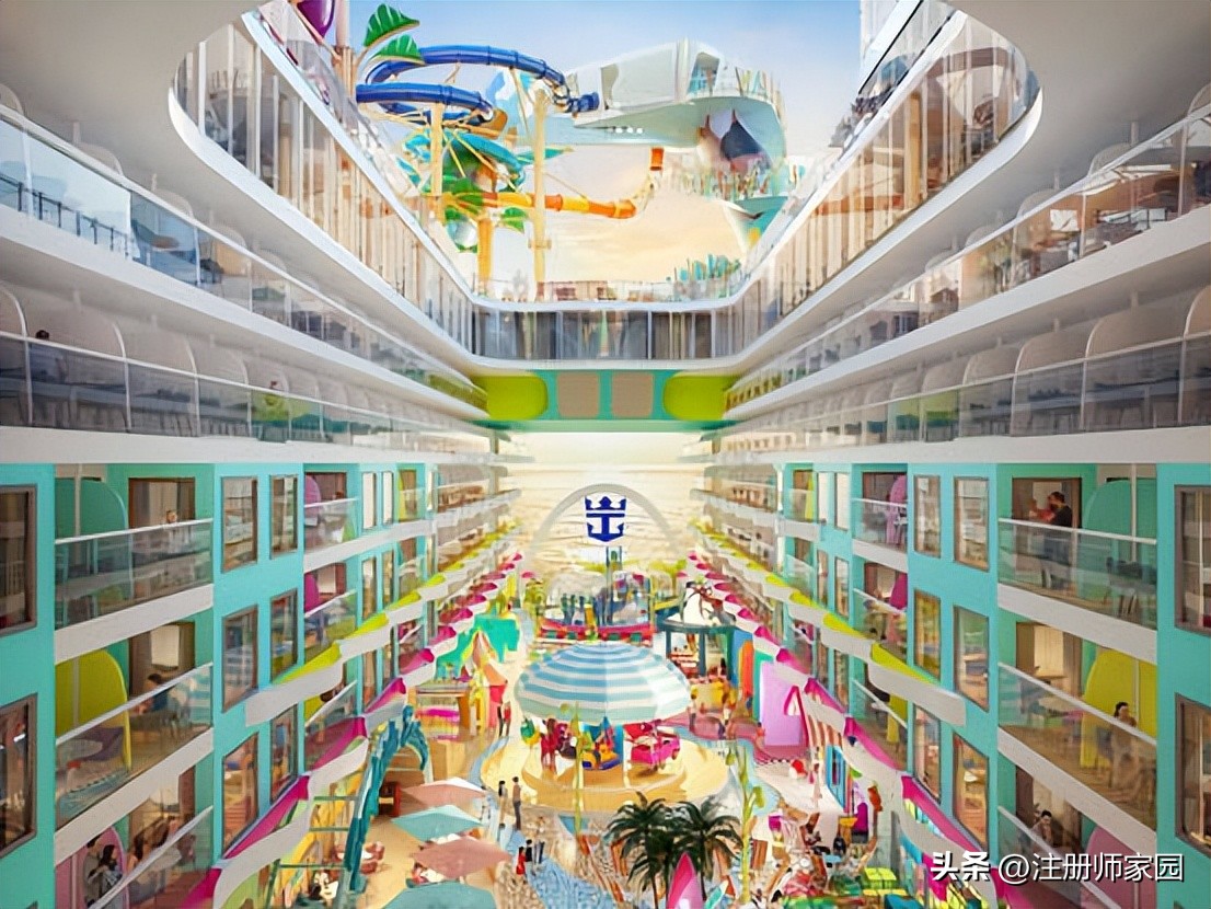 2024年建成的豪华游轮,全球最大的豪华游轮开启首航