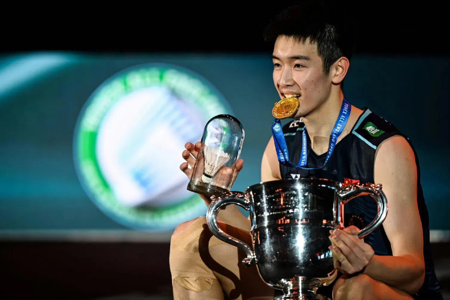 蔡赟讲解羽毛球侧身,蔡赟说全英赛行李延误