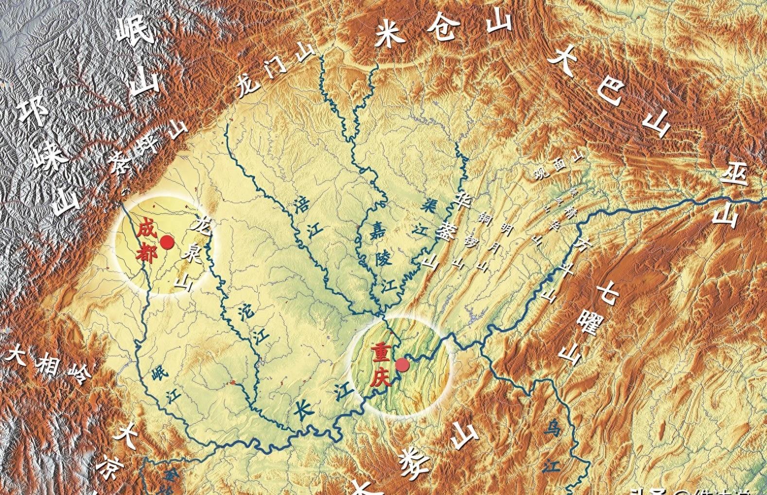 成都和重庆为什么是双子星,重庆和成都双子星