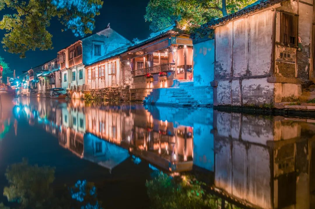 中国第一水乡周庄美景图片,苏州古镇周庄中国第一水乡