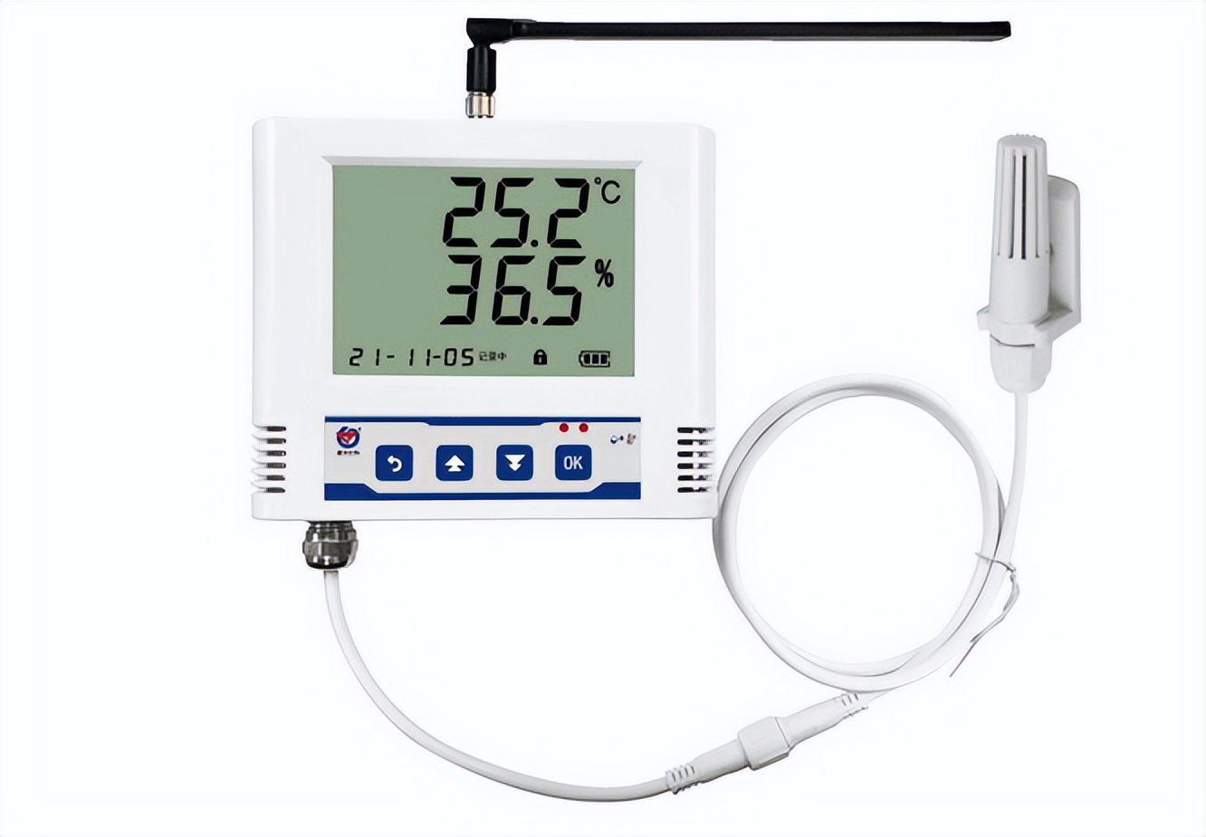冷库专用冷链温湿度记录仪,冰箱冷链温湿度记录仪解决方案