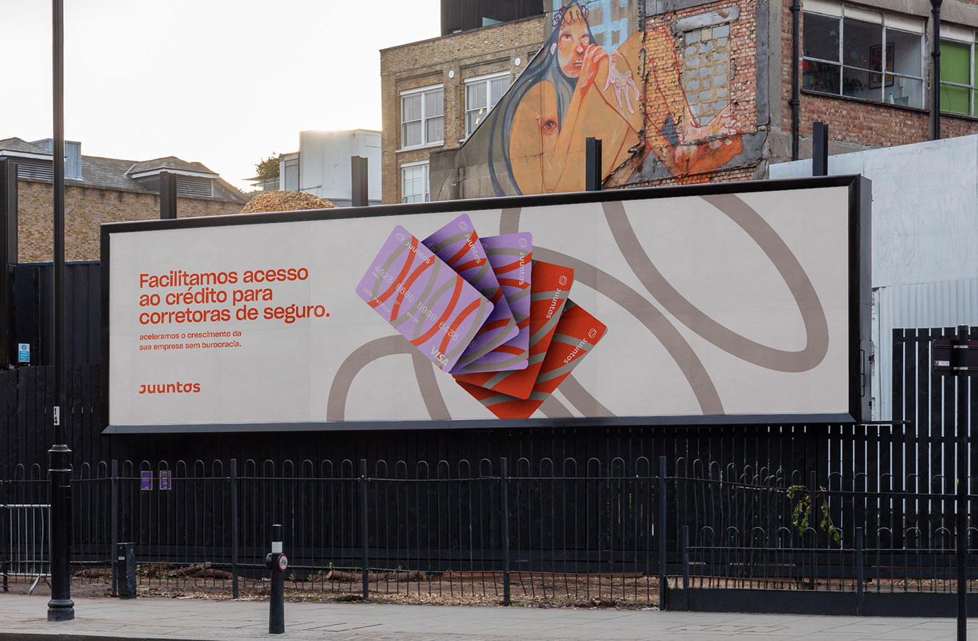 Juntoos巴西金融科技初创公司品牌logo设计via：EstúdioKuumba