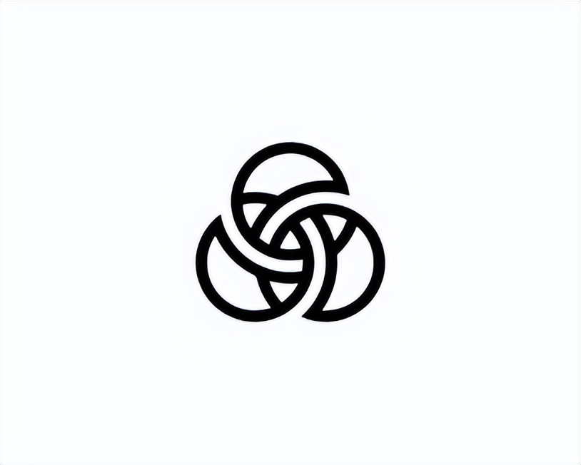 d和s标志logo设计,重复渐变字母logo标志设计