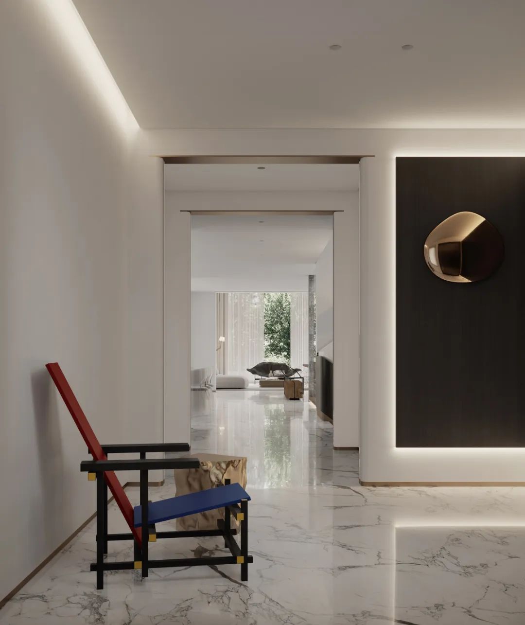 顶级豪宅设计团队,北京1000平别墅现代轻奢装修