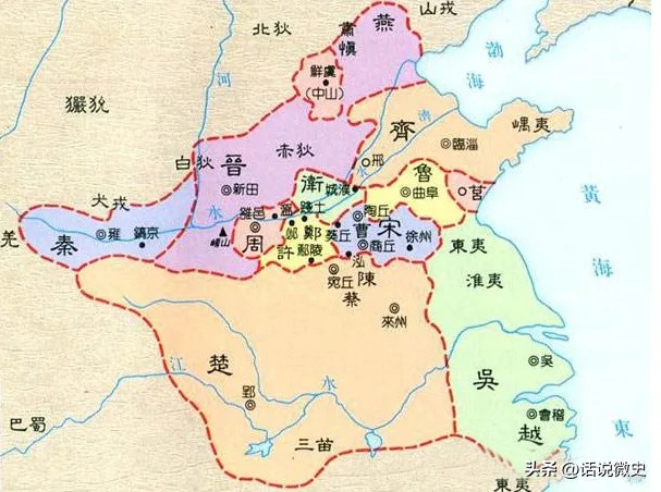 颛顼时的疆域比秦朝的还大,颛顼后裔建立的诸侯国