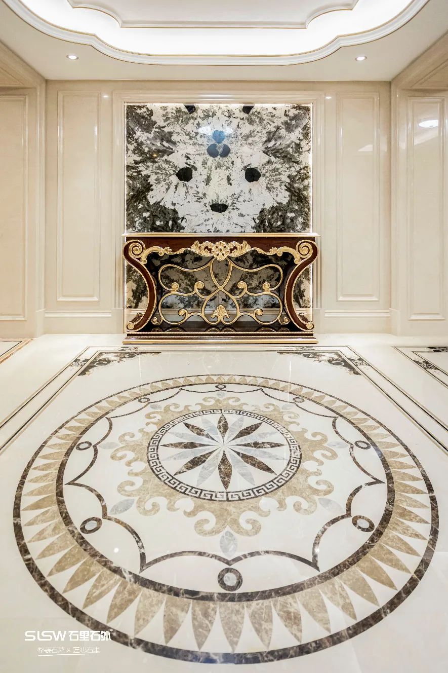 别墅欧式风格大理石装修报价 (人造大理石别墅欧式装修)