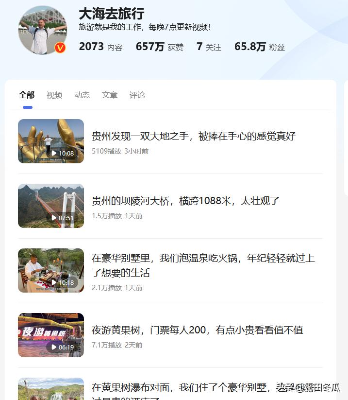 旅游自媒体干货集,自媒体旅行者大海