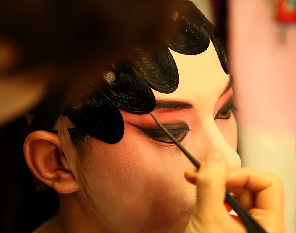 百变面具随心换,戏曲化妆创意妆全过程