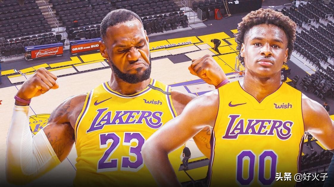 詹姆斯父子同时上场,詹姆斯父子能同台吗