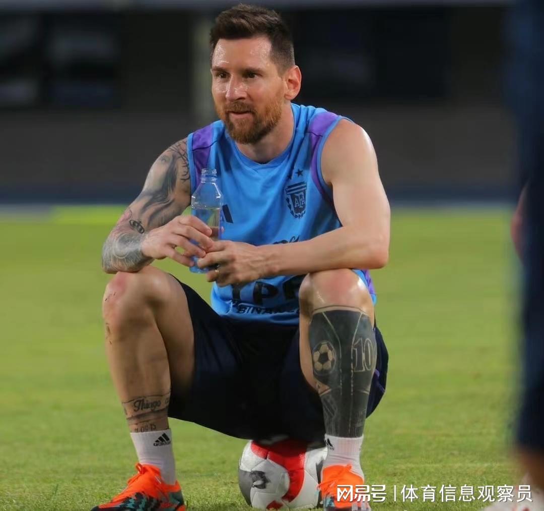 梅西历次中国行表现,行走的梅西