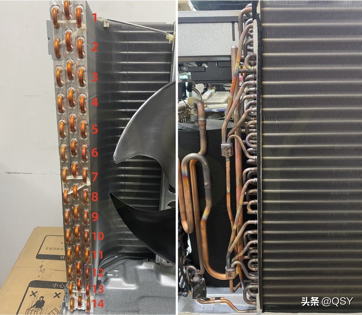 拆松下TX日本寒地制热空调40型