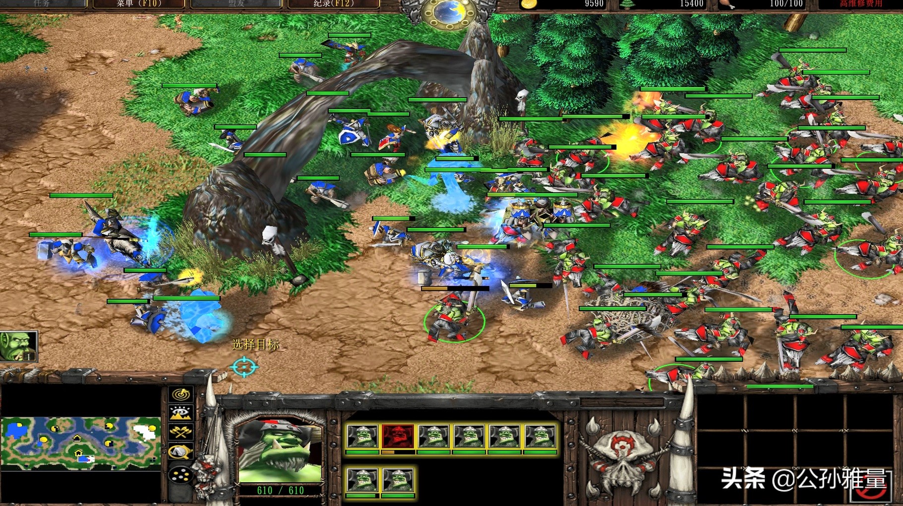 魔兽争霸3令人发狂的人机地图,令人发狂的电脑人族100人口怎么打