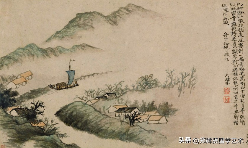 嫩蕊初开一树红,清香淡雅醉春风