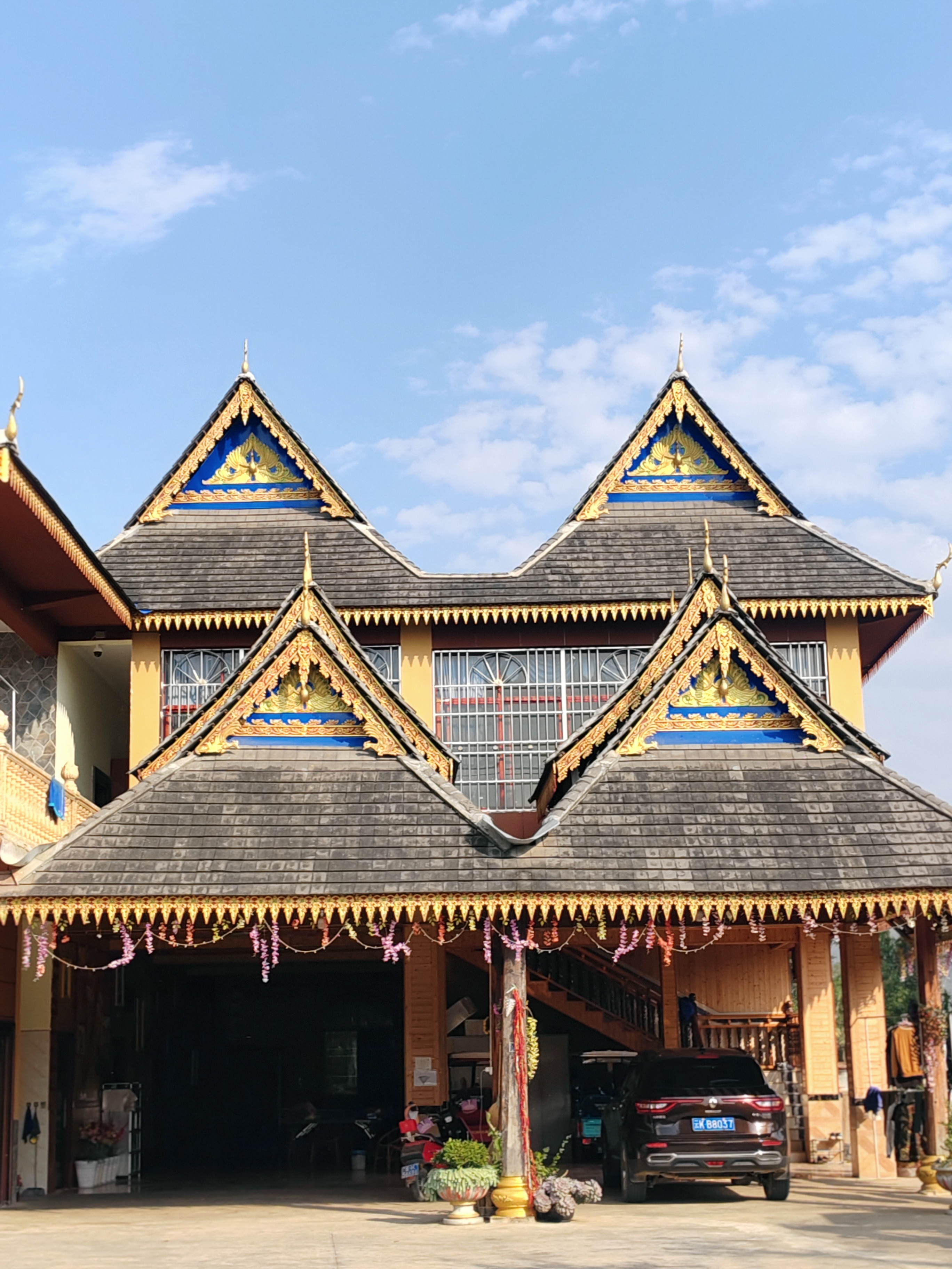 西双版纳傣族村寨和傣族园,西双版纳美丽的傣族园