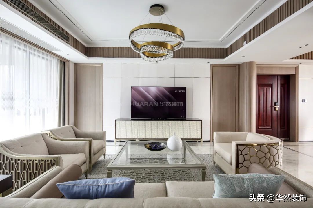 客厅一点也不高级,简单大气上档次的客厅电视背景墙