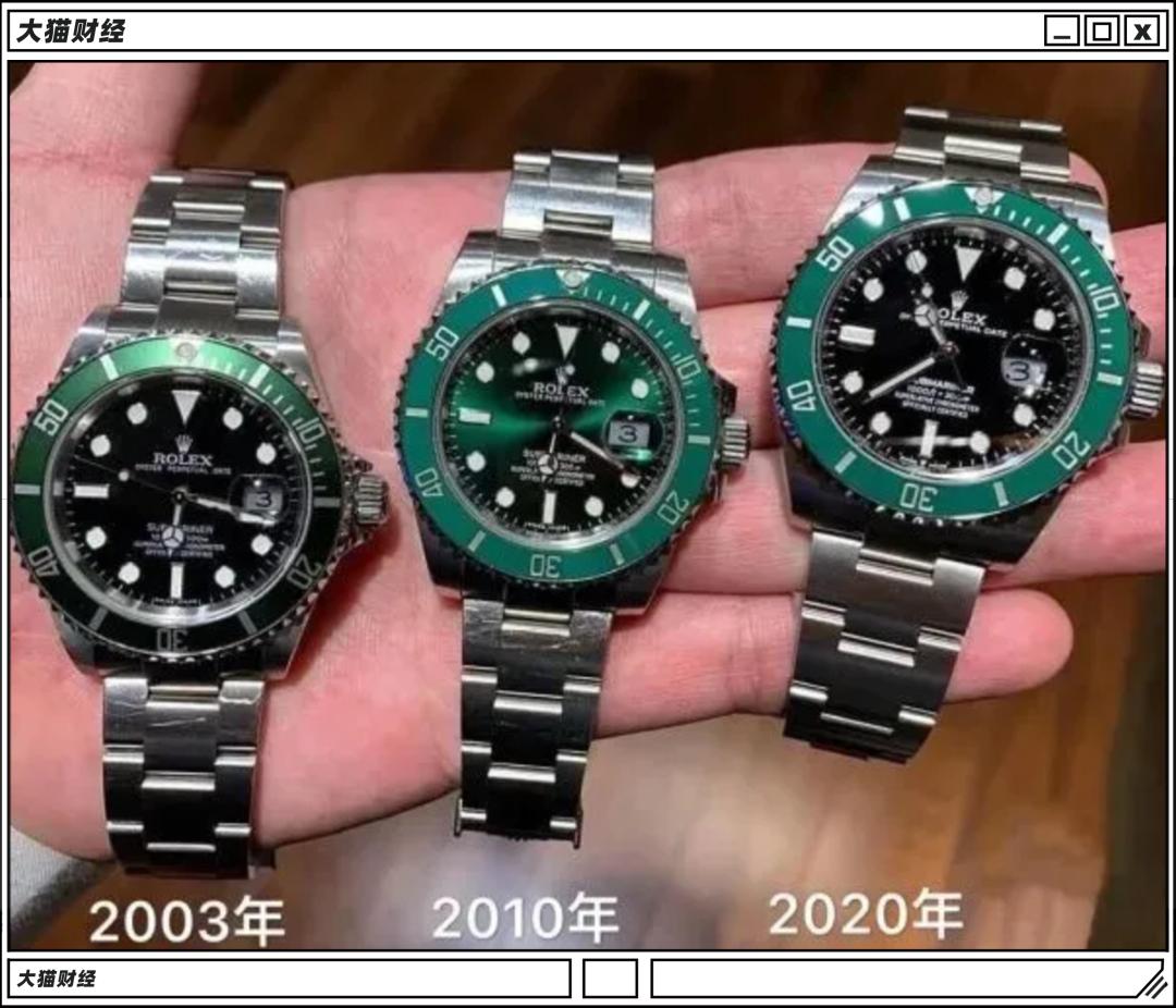 劳力士黑水鬼与绿水鬼有什么区别,劳力士黑水鬼与浪琴康卡斯绿水鬼