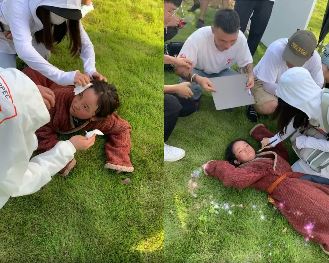 潘粤明张雨绮鬼吹灯花絮,昆仑神宫潘粤明张雨绮高甜