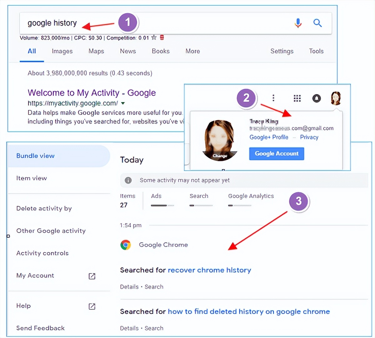 chrome怎么找以前的历史,chrome历史记录记录的是什么