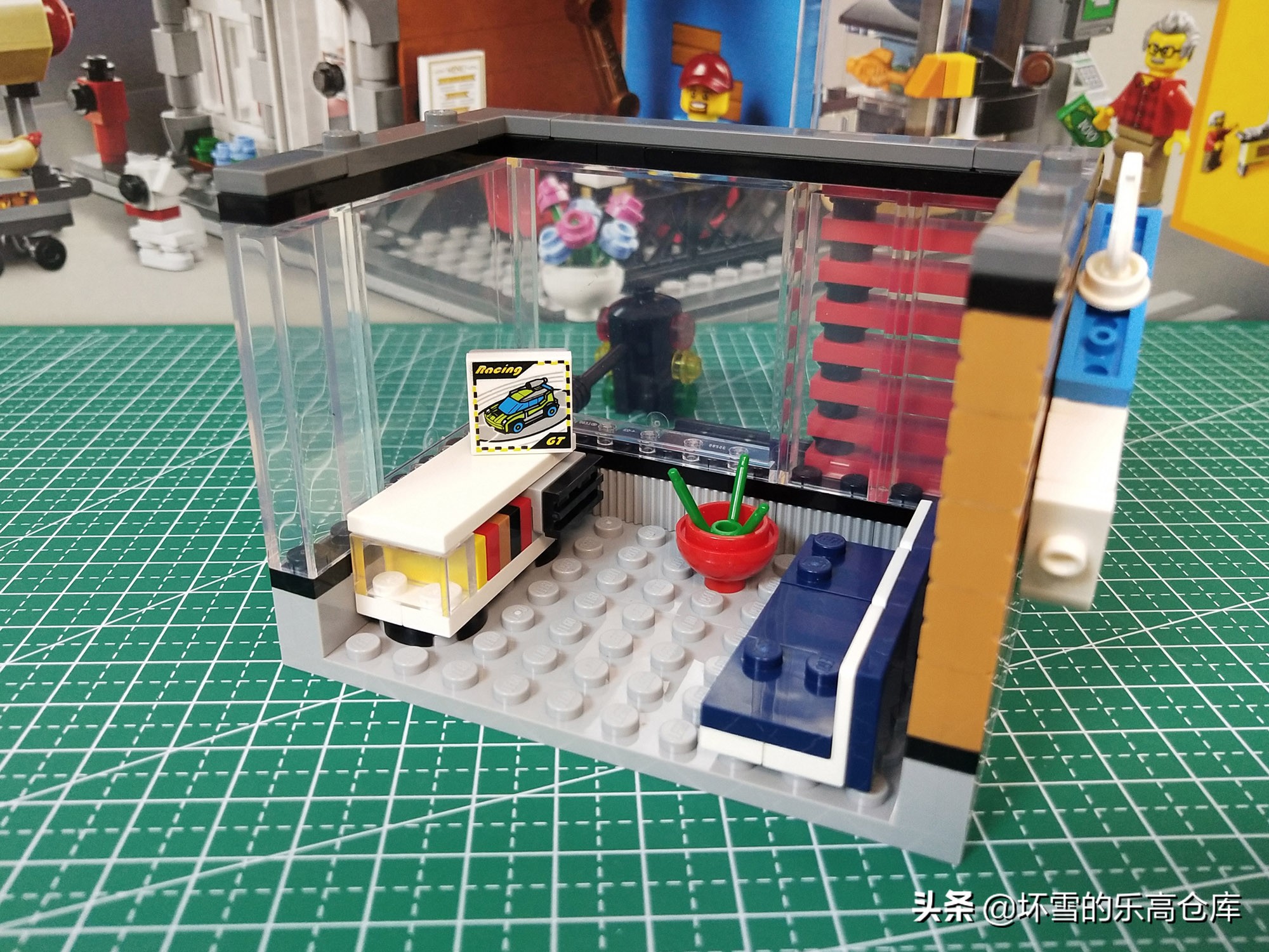 又大又炫酷的城市乐高,乐高创意百变街