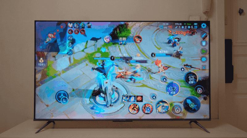 雷鸟鹏655寸4K游戏电视评测,雷鸟55寸曲面电视测评