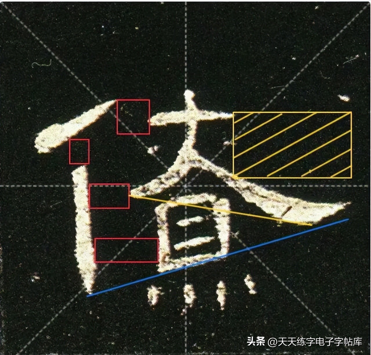 曹全碑临写技巧及口诀,曹全碑入门教程例字讲解