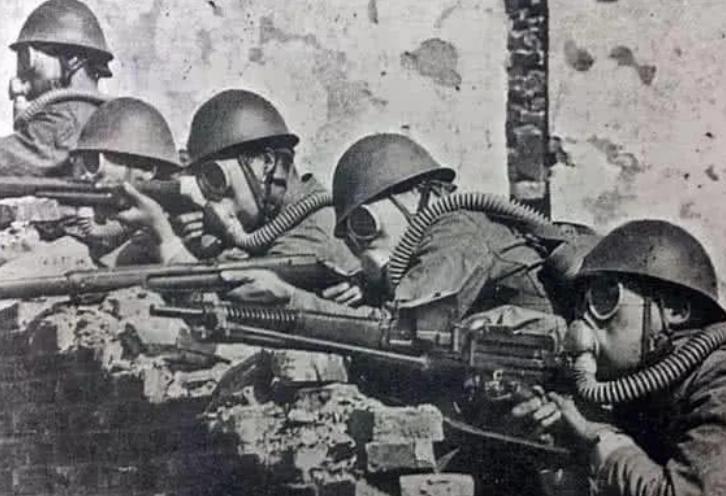 侵华日军销毁毒气弹,销毁侵华日军遗弃弹药