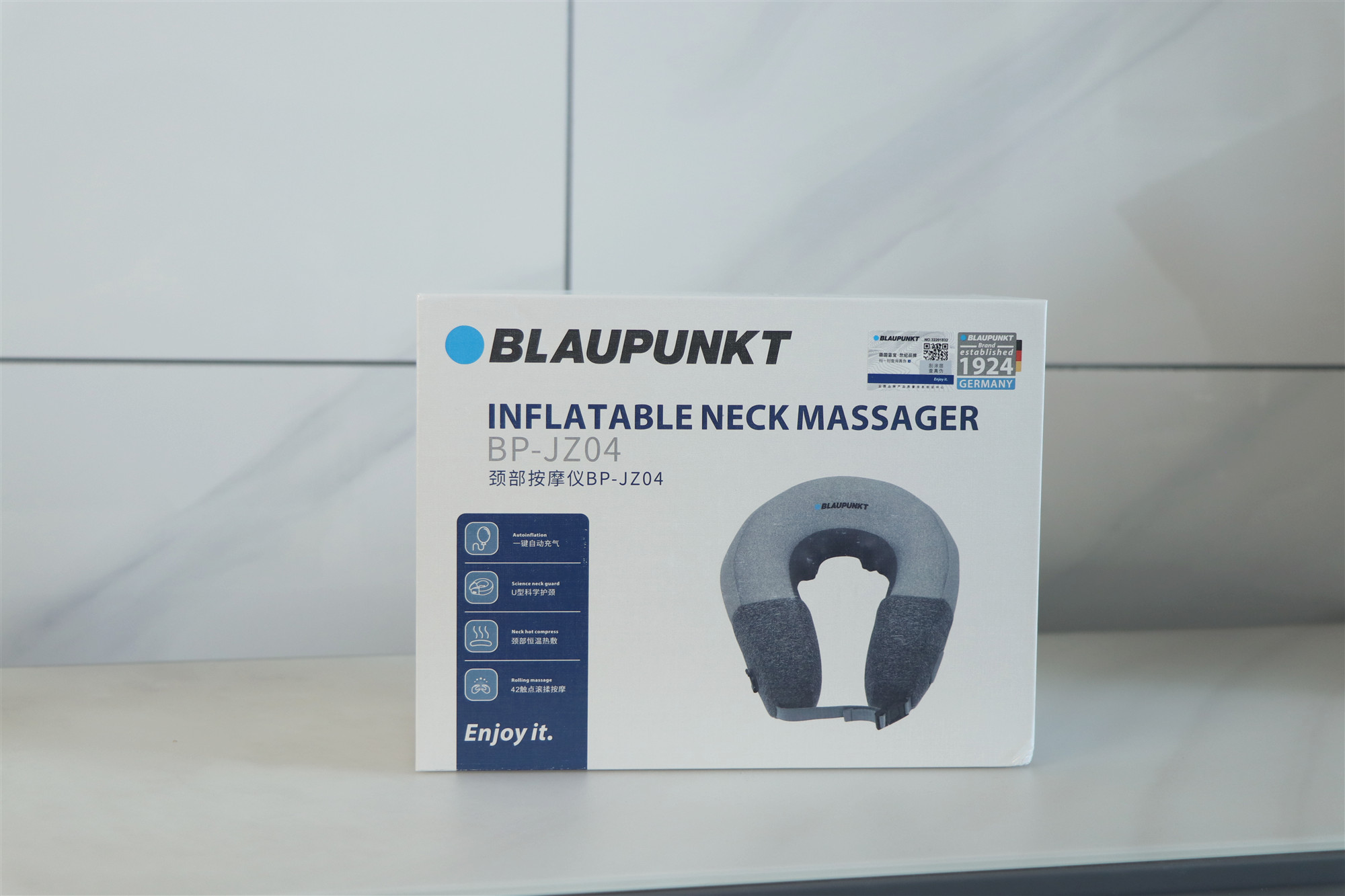 全自动充气护颈枕+智能按摩=蓝宝颈椎按摩枕初体验