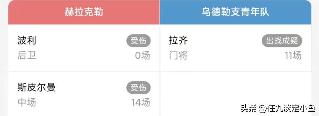 胜负彩23012期伤停信息