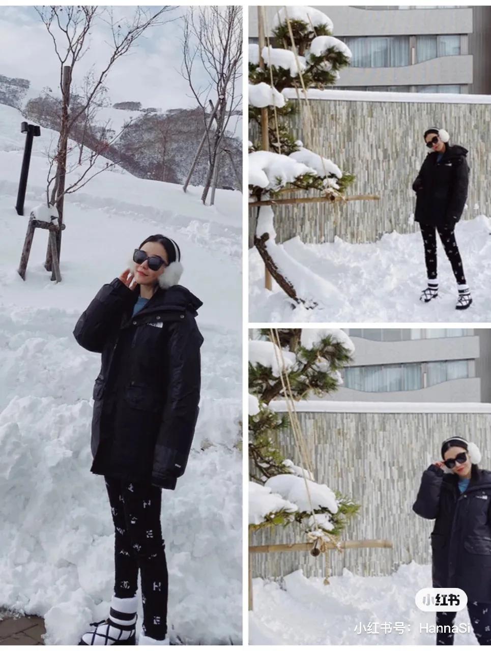 韩国街头穿搭羽绒服长款,韩国小姐姐羽绒服