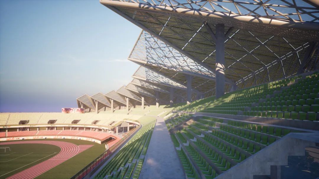 中企设计！几内亚2025年第35届非洲国家杯足球赛主体育场方案亮相