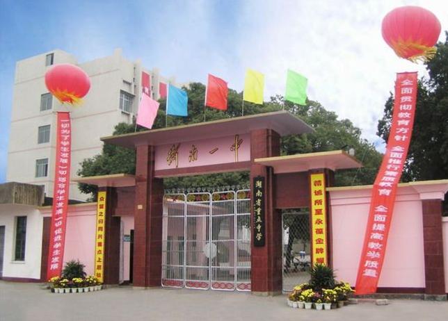 衡阳最牛的高中,衡阳台源镇高真中学