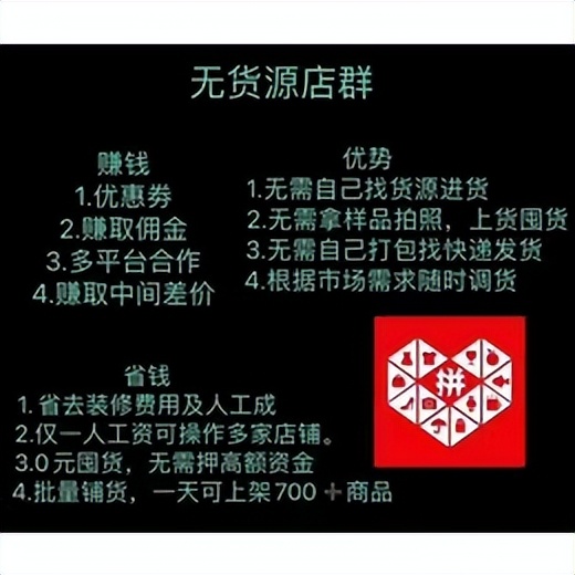 拼多多有货源和无货源的区别,拼多多无货源一件代发货源哪里找