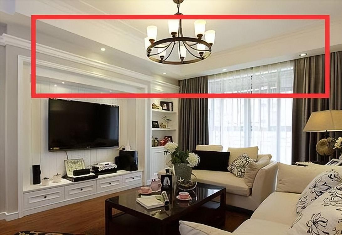 客厅怎么吊顶省钱又简单大方漂亮,现在装修流行吊顶还是不吊