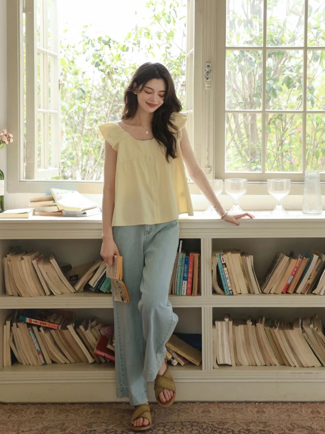 夏季小众吸睛穿搭韩系冰淇淋色,炎热的夏天穿什么颜色显得好看