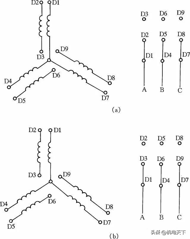 高压带电显示器电气原理接线图,电气接线图同一元件的各部分
