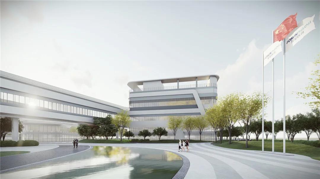 华建集团建筑装饰环境设计,徐州复星医药产业园项目设计院