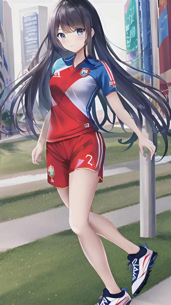 ai绘画国足,世界杯足球场ai绘画