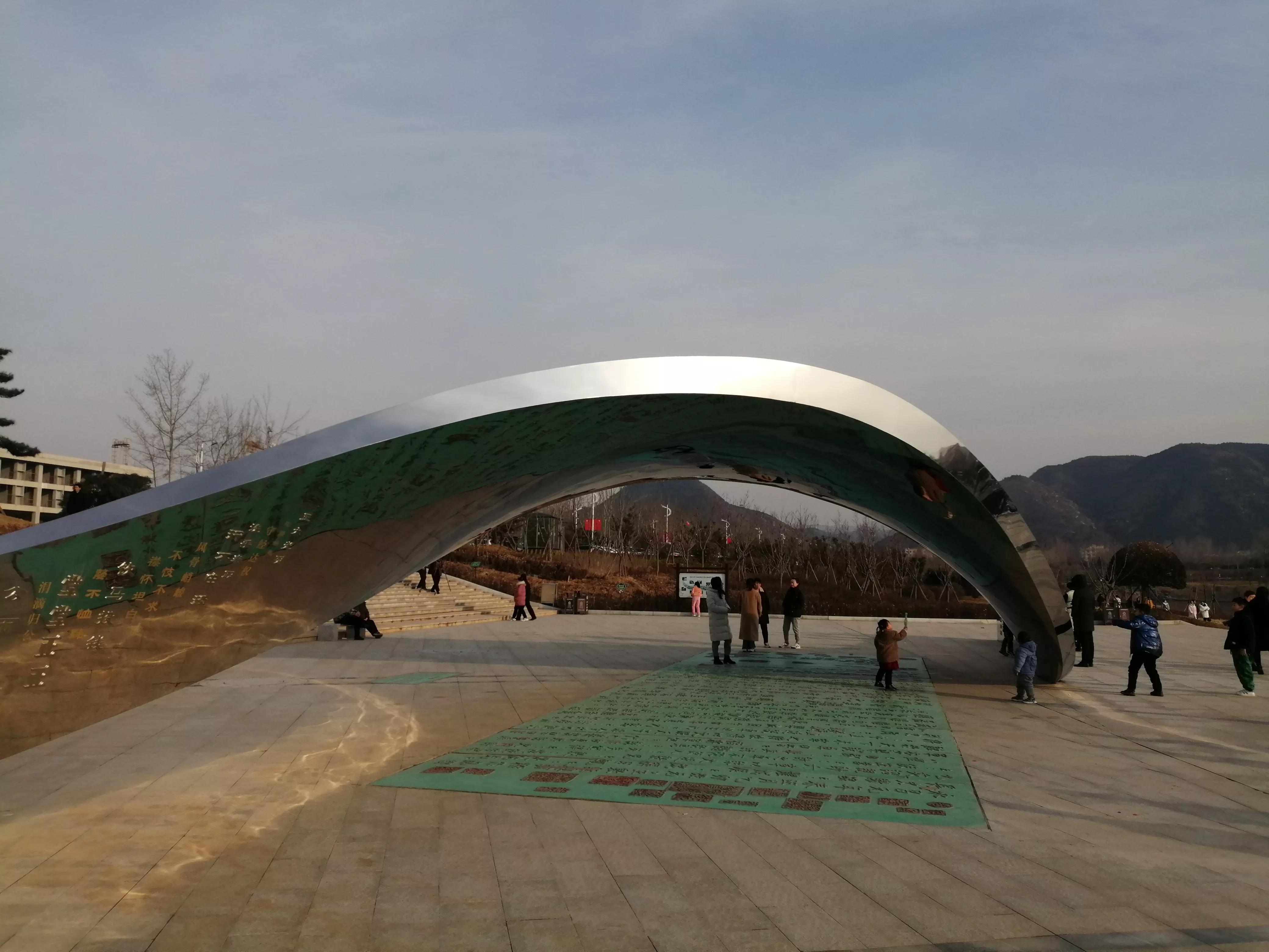 夏县白沙河公园自然景观,描述夏县白沙河公园的风景