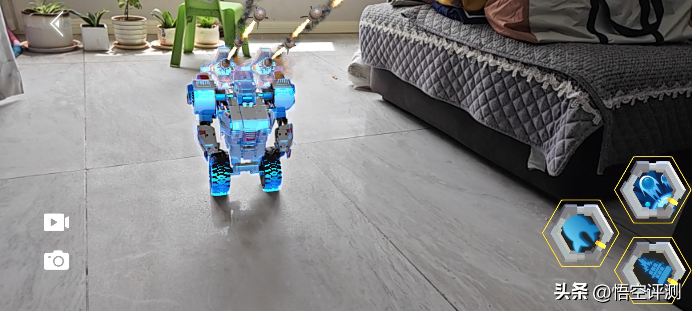 积木可编程机器人,ONEBOT积木平衡机器人2代