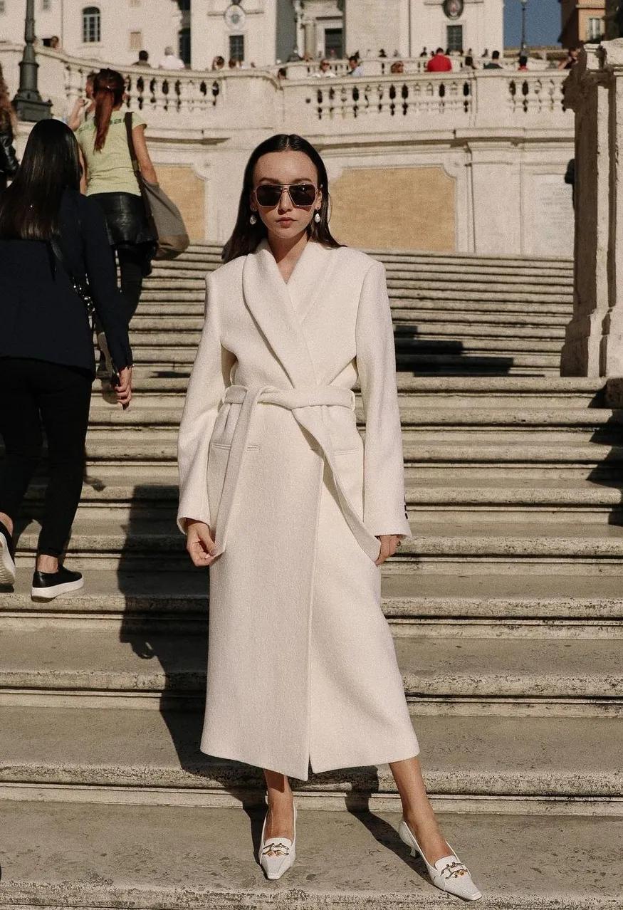 收藏大衣的方法和技巧,大衣穿搭150显高显气质