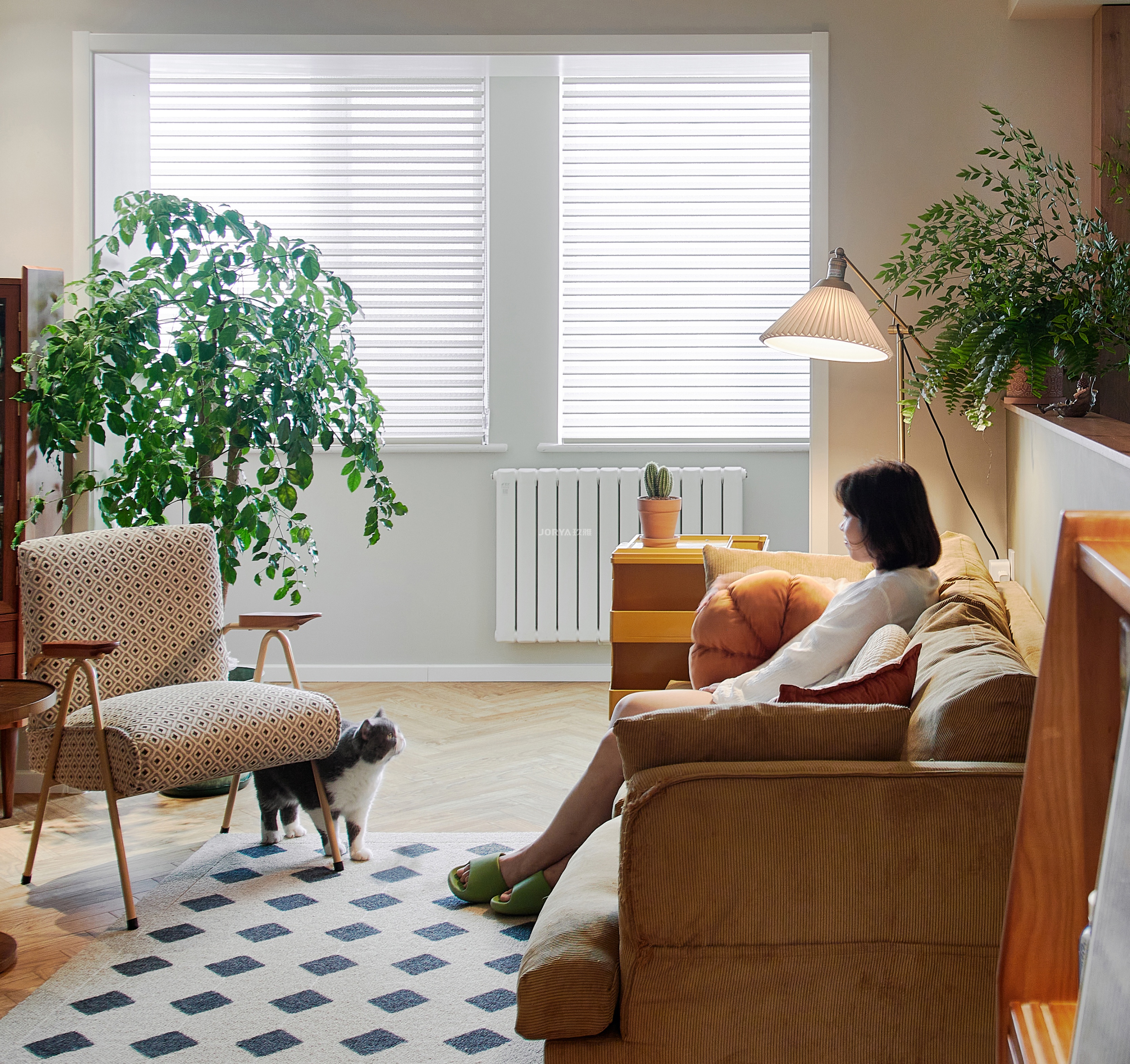 两居室小户型法式复古,小户型房子复古风