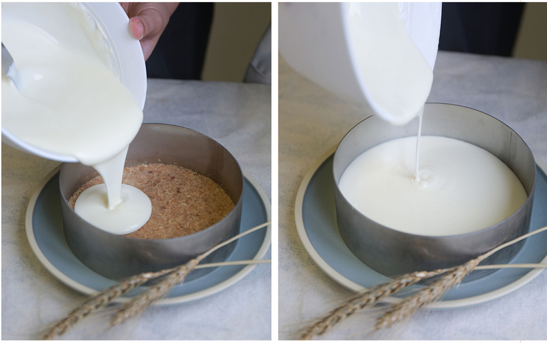 简单易做的水蜜桃的甜点,水蜜桃樱花简单甜品教程高颜值