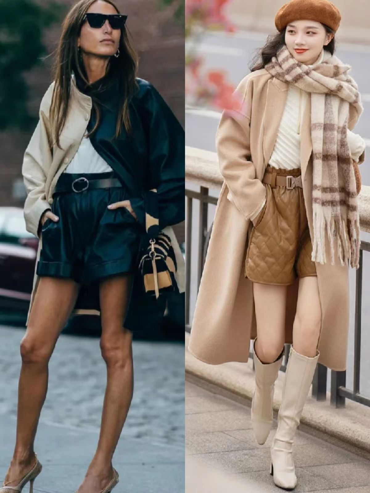 流行皮裤怎么穿修身显瘦,皮裤怎么穿好看又显身材