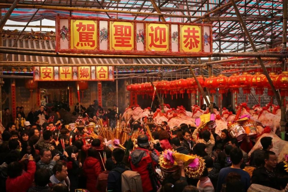 潮汕神明拜香,潮汕人拜的五支香